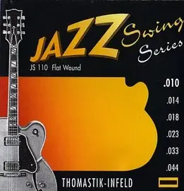Струны для полуакустических и акустических джаз-гитар Thomastik JS110 Jazz Swing 10-44