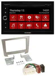 Blaupunkt MP3 DVD Bluetooth DAB 2DIN USB Autoradio für SSangYong Rexton ab 2013