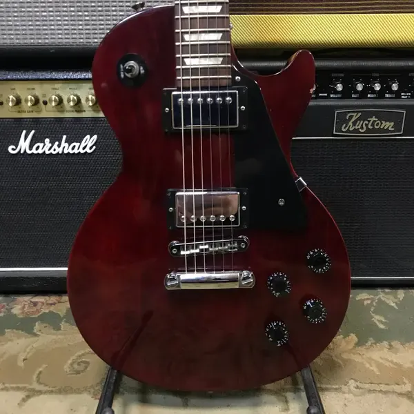Электрогитара Gibson Les Paul Studio HH Wine Red w\case USA 2010