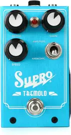 Педаль эффектов для электрогитары Supro Tremolo - Amplitude and Harmonic Tremolo & Drive Pedal