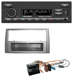 Blaupunkt USB DAB MP3 Bluetooth Autoradio für Peugeot 308 07-09 dunkelsilber