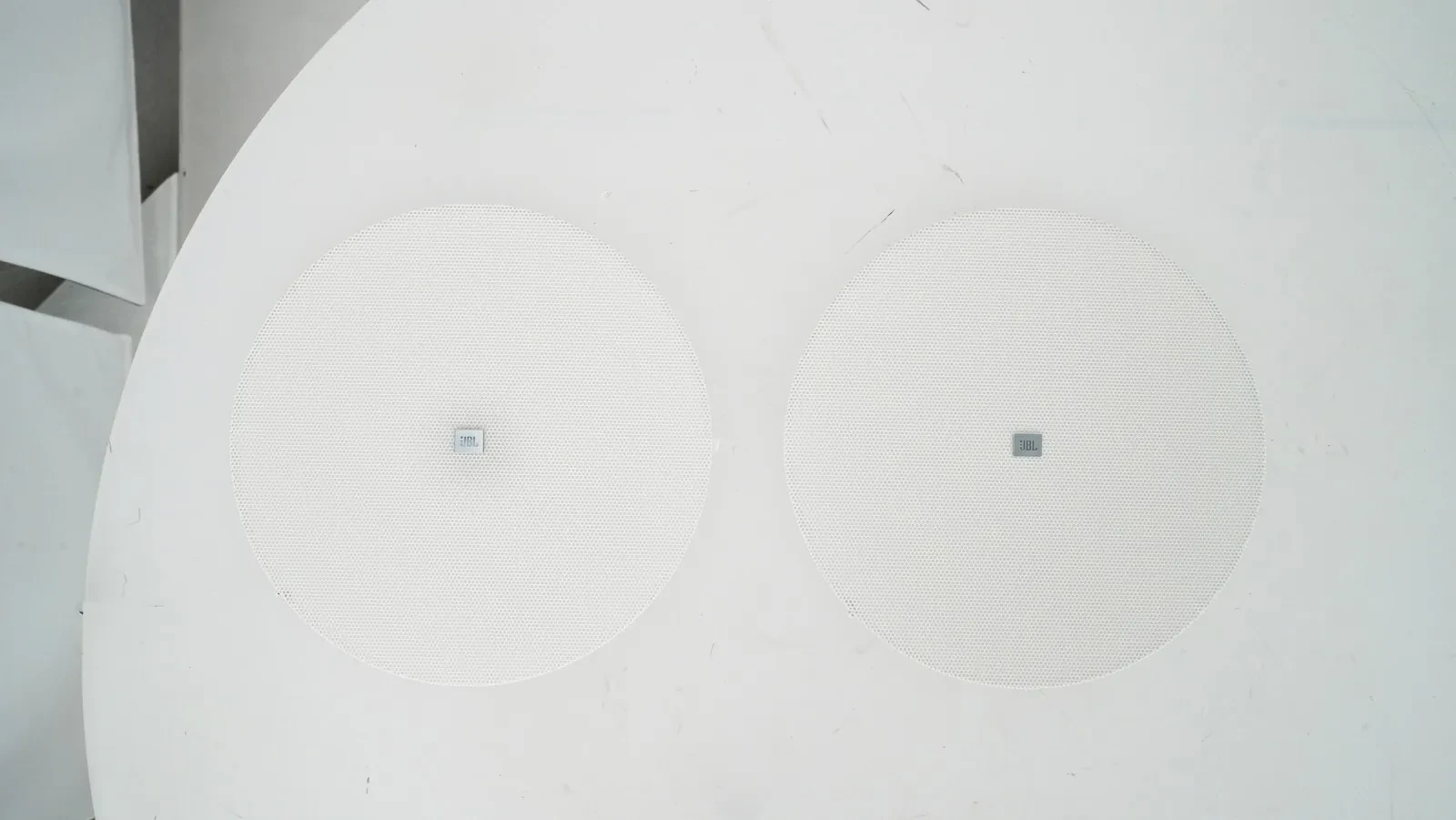 2 JBL MTC-414WG Weatherized Magnetic White Grilles for Control 412/414 Speakers