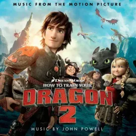 John Powell - How To Train Your Dragon 2 Soundtrack Red Splatter Vinyl RSD 2023