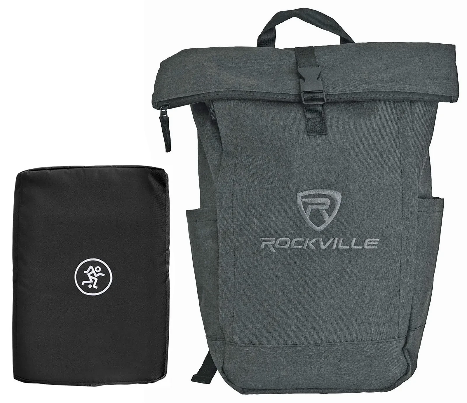 Чехол для акустической системы Mackie SRM210 Cover (набор) с рюкзаком для ноутбука RPAK, угольный