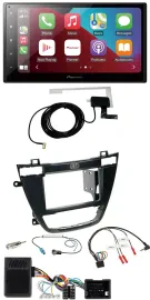 Pioneer USB Bluetooth DAB Lenkrad 2DIN Autoradio für Opel Insignia ab 08 schwarz