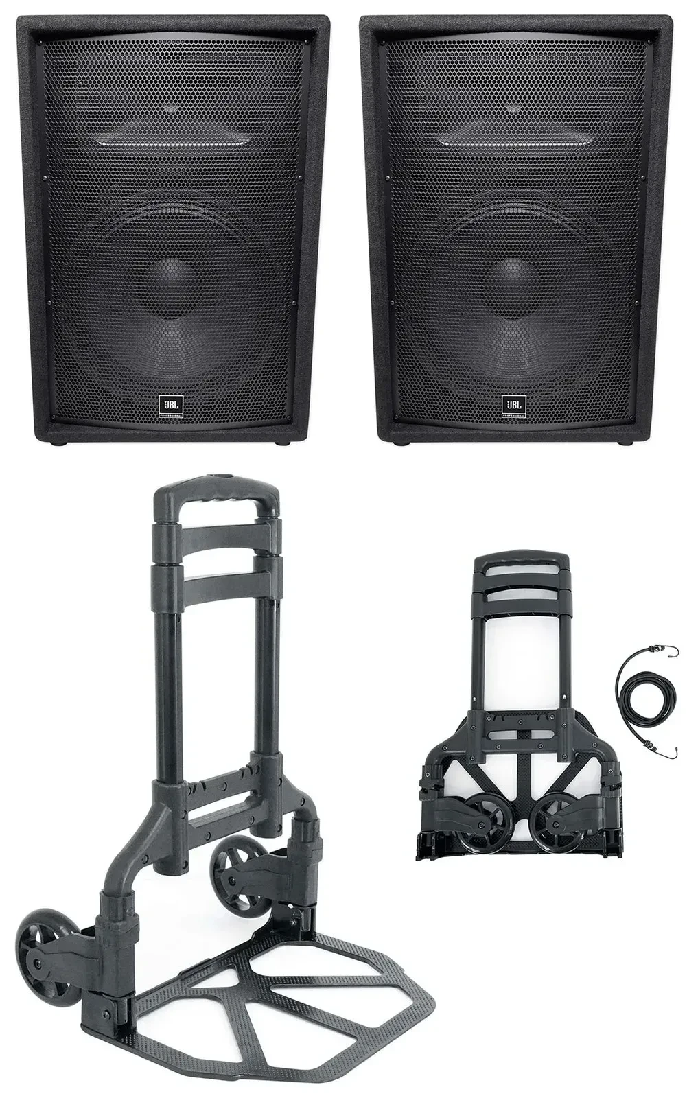 Пассивная акустическая система JBL Pro JRX215 Black с аксессуарами (пара)