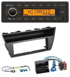 Continental 1DIN DAB MP3 AUX USB Autoradio für Skoda Fabia III (2014-2020)