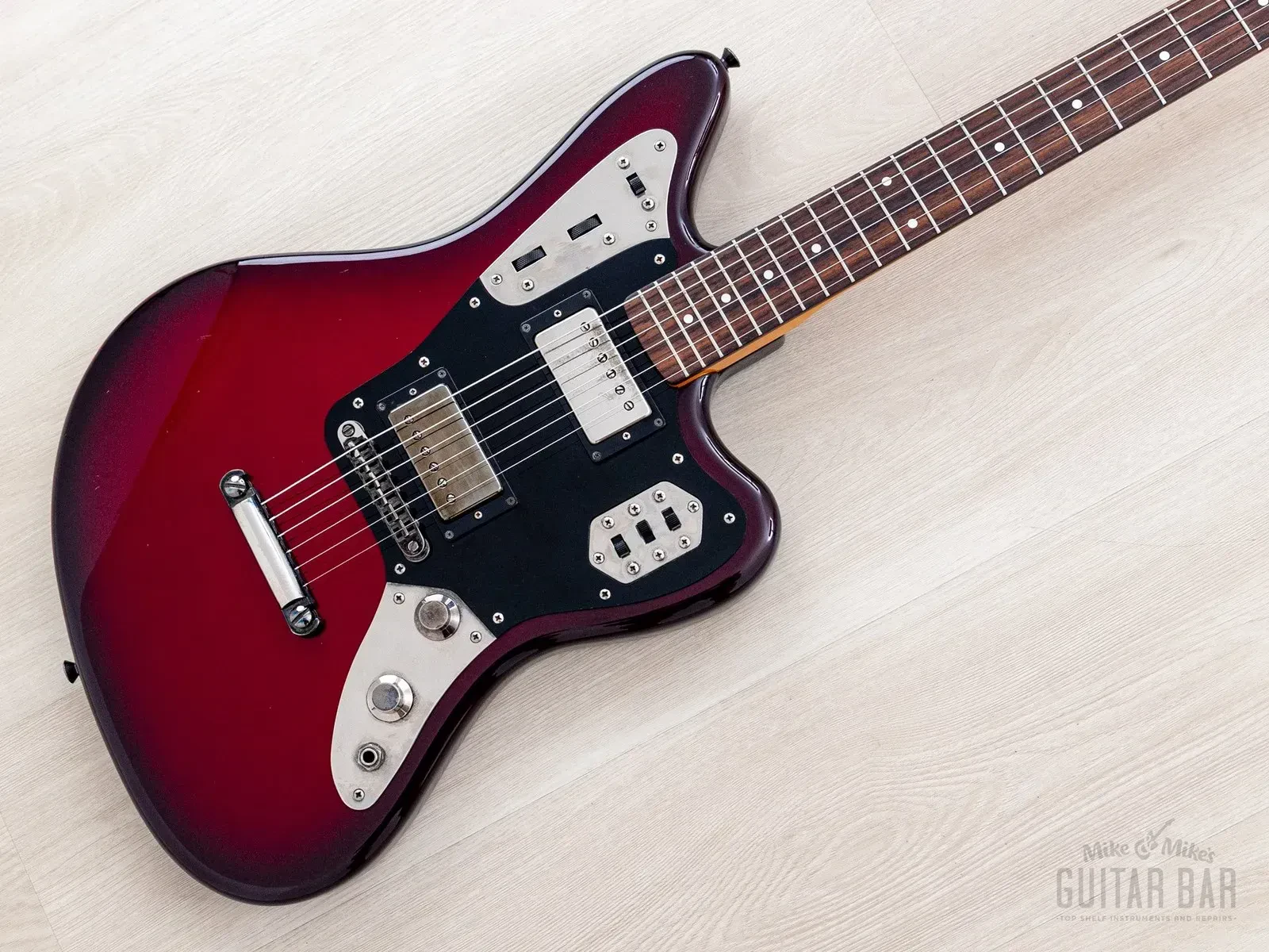 2006 Fender Jaguar Special HH JGS-86 Offset Guitar Gunmetal Red, Japan