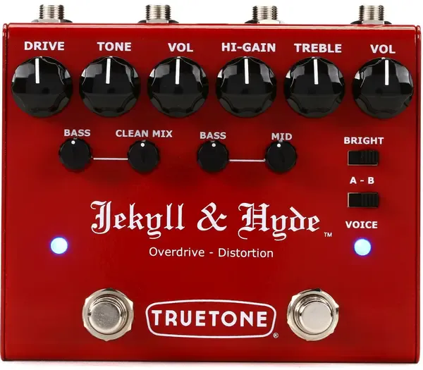 Педаль эффектов для электрогитары Truetone V3 Jekyll and Hyde Overdrive and Distortion Pedal