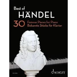Schott Music Best of Händel - Noten für Tasteninstrumente