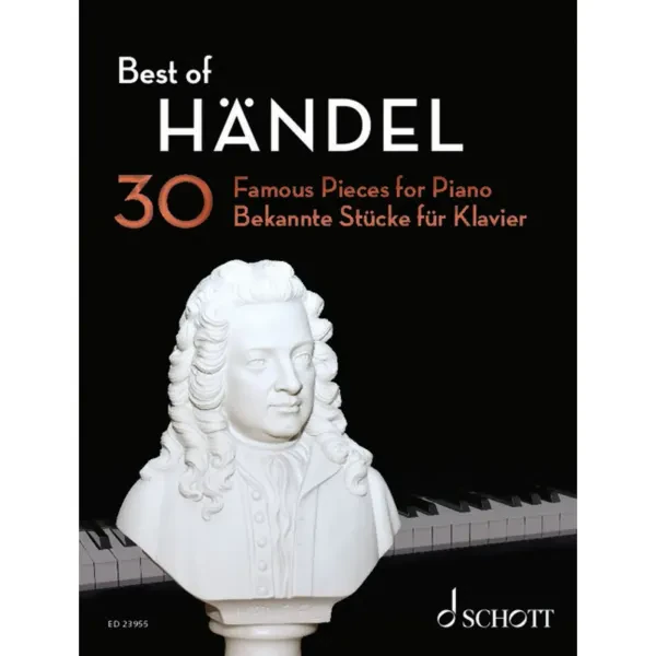 Schott Music Best of Händel - Noten für Tasteninstrumente