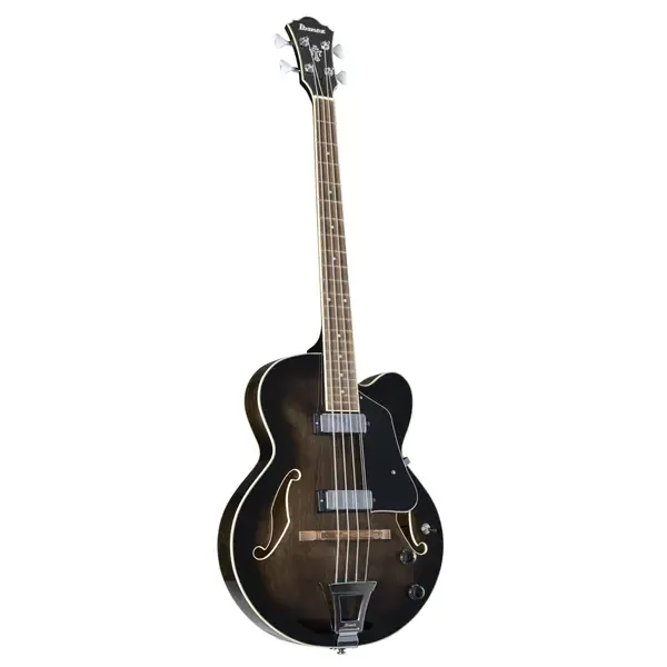 Бас-гитара Ibanez AFB200 Artcore Hollow Transparent Black Sunburst