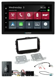 Blaupunkt DAB Bluetooth USB Lenkrad 2DIN Autoradio für Alfa Giulietta 14-21 Info