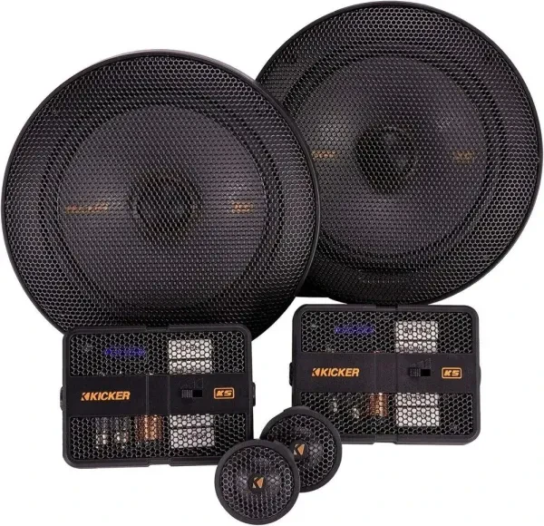 Kicker 51KSS6504 6.5" KS Series 2-way 4-ohm Component Speaker System