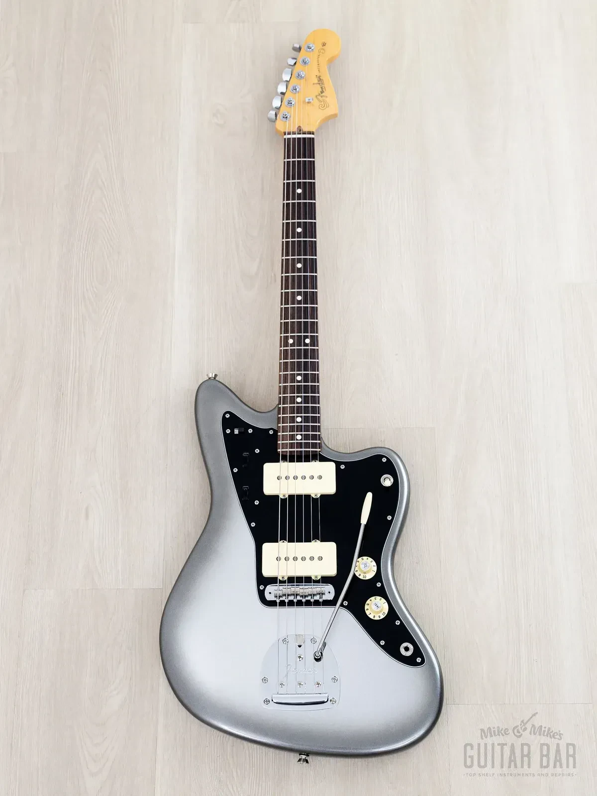 Электрогитара Fender American Professional II Jazzmaster SS Mercury w/case USA 2023