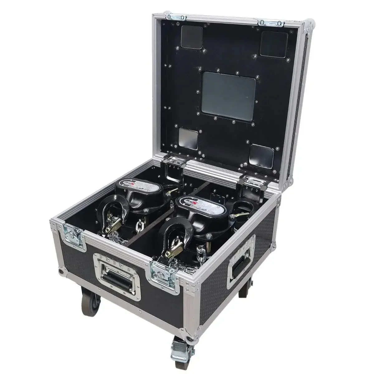 ProX XT-MCH2TX2-30FT Set of 2 30FT Manual Chain Hoists & Flight Case idjnow