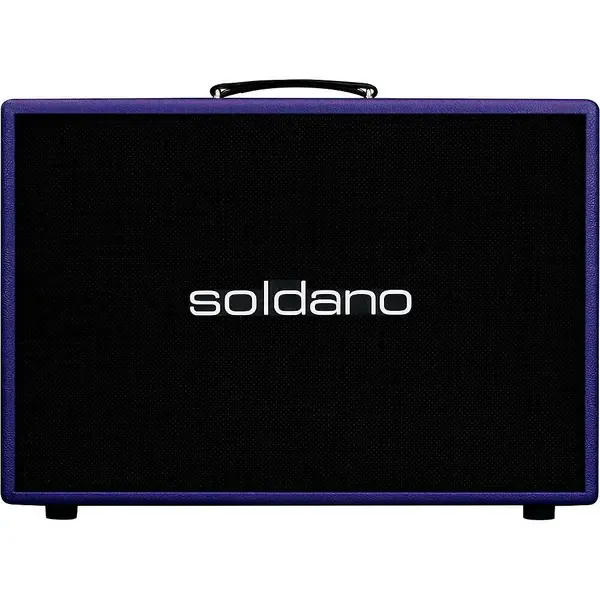 Кабинет для электрогитары Soldano 2x12 Straight Vintage 30 Cab Purple
