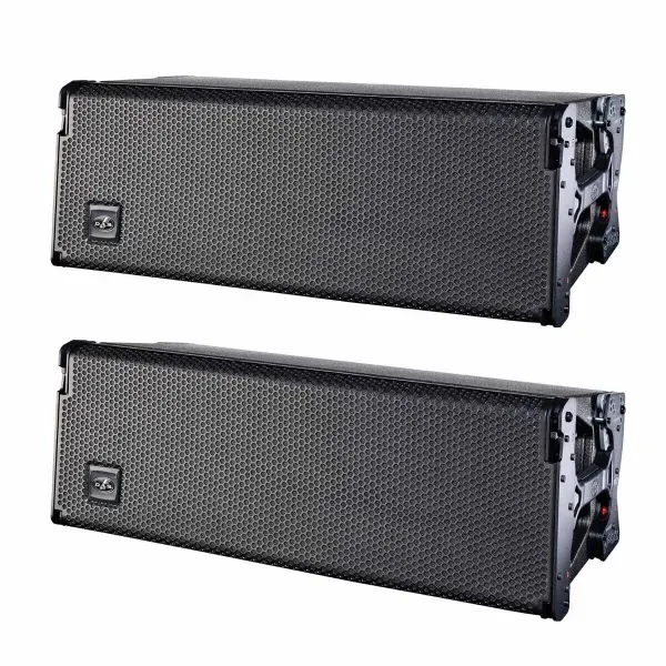 DAS Event 210A Dual 10" Multipurpose Powered Active Line Array Speakers Pair