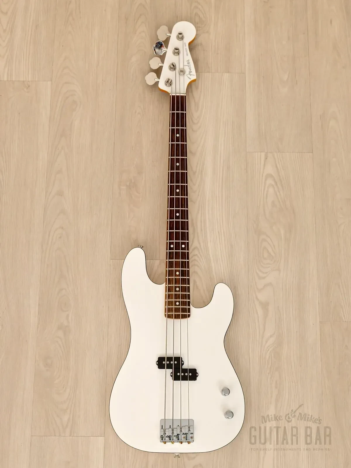 Бас-гитара Fender Aerodyne Special Precision Bass P Bright White w/gigbag Japan 2022