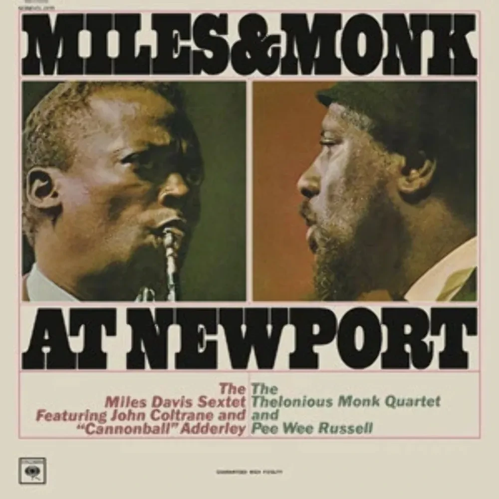 Виниловая пластинка Miles Davis & Thelonious Monk At Newport NEW Sealed Vinyl LP Album