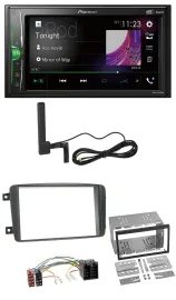 Pioneer MP3 DAB AUX 2DIN Bluetooth Autoradio für Mercedes C-Klasse Vito CLK Vian