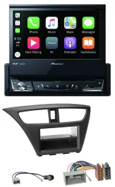 Pioneer DVD Bluetooth DAB USB MP3 Autoradio für Honda Civic (ab 2012)