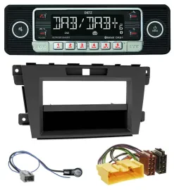 Dietz USB DAB MP3 Bluetooth Autoradio für Mazda CX-7 (2009-2013)