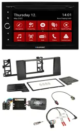 Автомагнитола для BMW 5 Series E39 Blaupunkt 2DIN, DVD, Bluetooth, DAB, USB