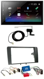 Автомагнитола для Audi A3 8P (2003–2006) Pioneer 2-DIN, DAB, Bluetooth, USB, MP3