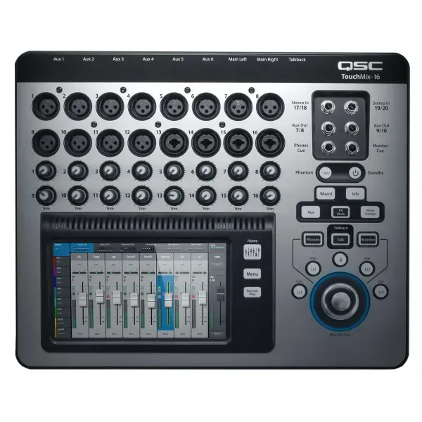 QSC TouchMix-16 Digital Compact Touch Screen Studio Mixer