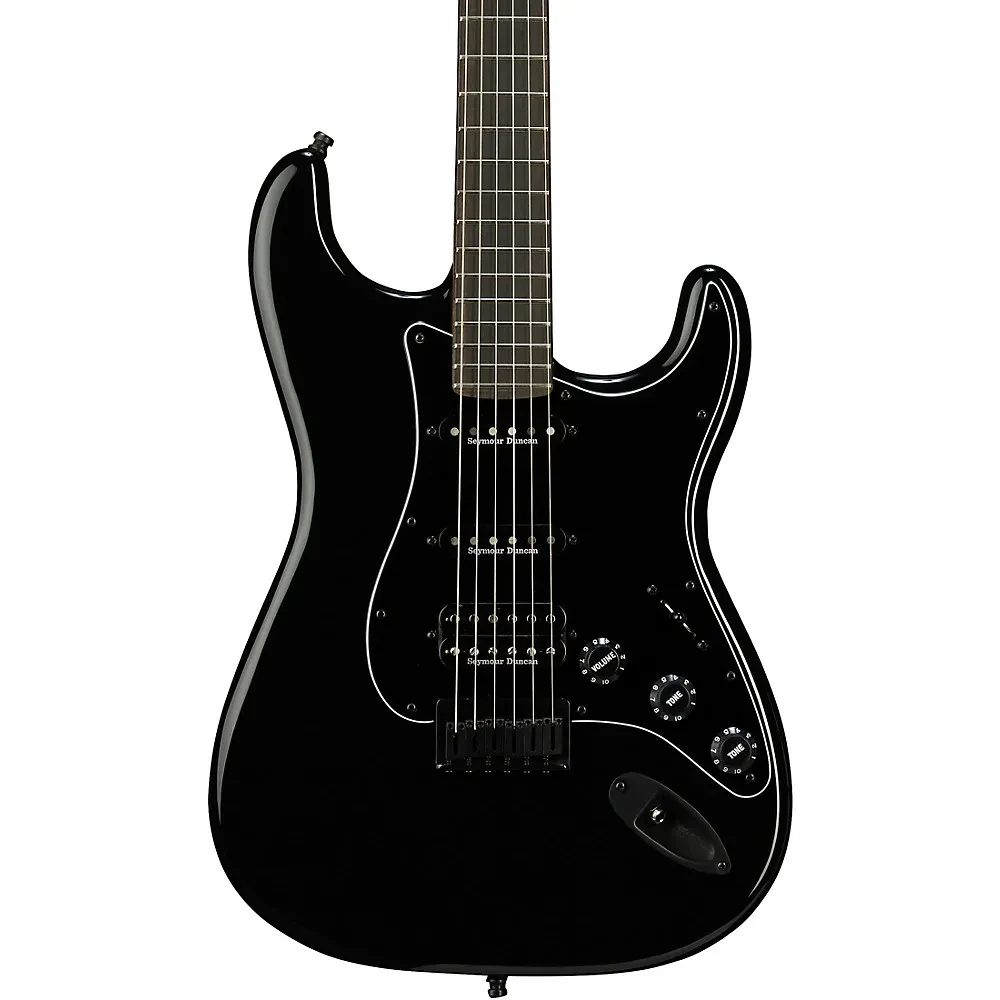Fender Player II Advanced HSS HT Stratocaster Electric Guitar  Black