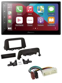 Pioneer USB MP3 DAB 2DIN Bluetooth Autoradio für Hyundai Kona (ab 2018)