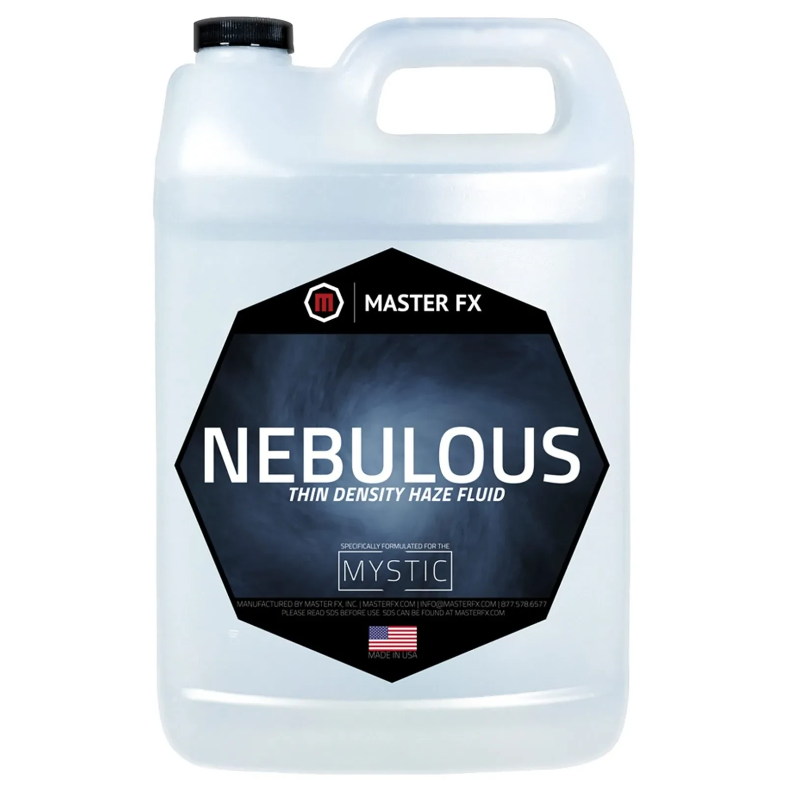 Master FX HF-MN-1 Nebulous Thin Haze Fluid (1 Gallon)