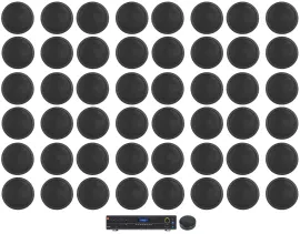 Потолочная акустика JBL CCL5T Black с усилителем (48 штук)