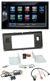 Blaupunkt SD Bluetooth 2DIN MP3 USB Lenkrad Autoradio für Land Rover Evoque ab 2