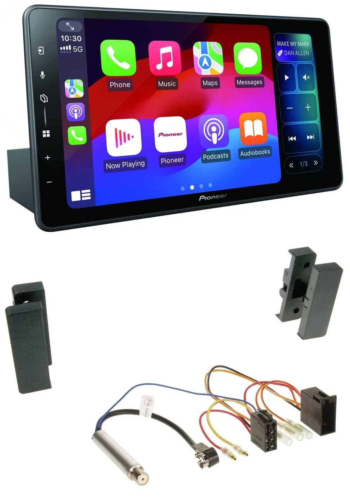 Pioneer Bluetooth DAB MP3 USB Autoradio für Seat Leon, Toledo (1998-2006)