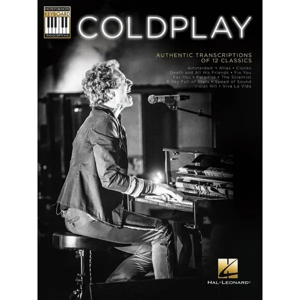 Сборник песен MusicSales Coldplay - Note for note keyboard transcriptions