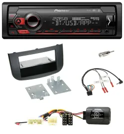 Pioneer Lenkrad USB DAB Bluetooth Autoradio für Mitsubishi Colt Z3B/Z3V/Z30/Z30G