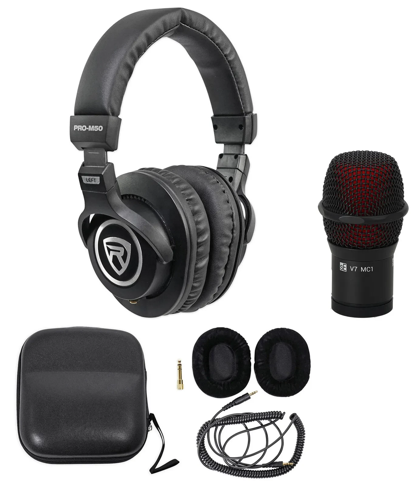 SE Electronics V7MC1BLMP3 Black V7 Mic Capsule for Shure Wireless+Headphones