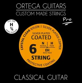 NYP44H Pro Комплект струн для классической гитары 4/4, с покрытием, Ortega