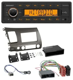 Continental MP3 Bluetooth AUX USB Autoradio für Honda Civic Hybrid FD3 06-10 ant