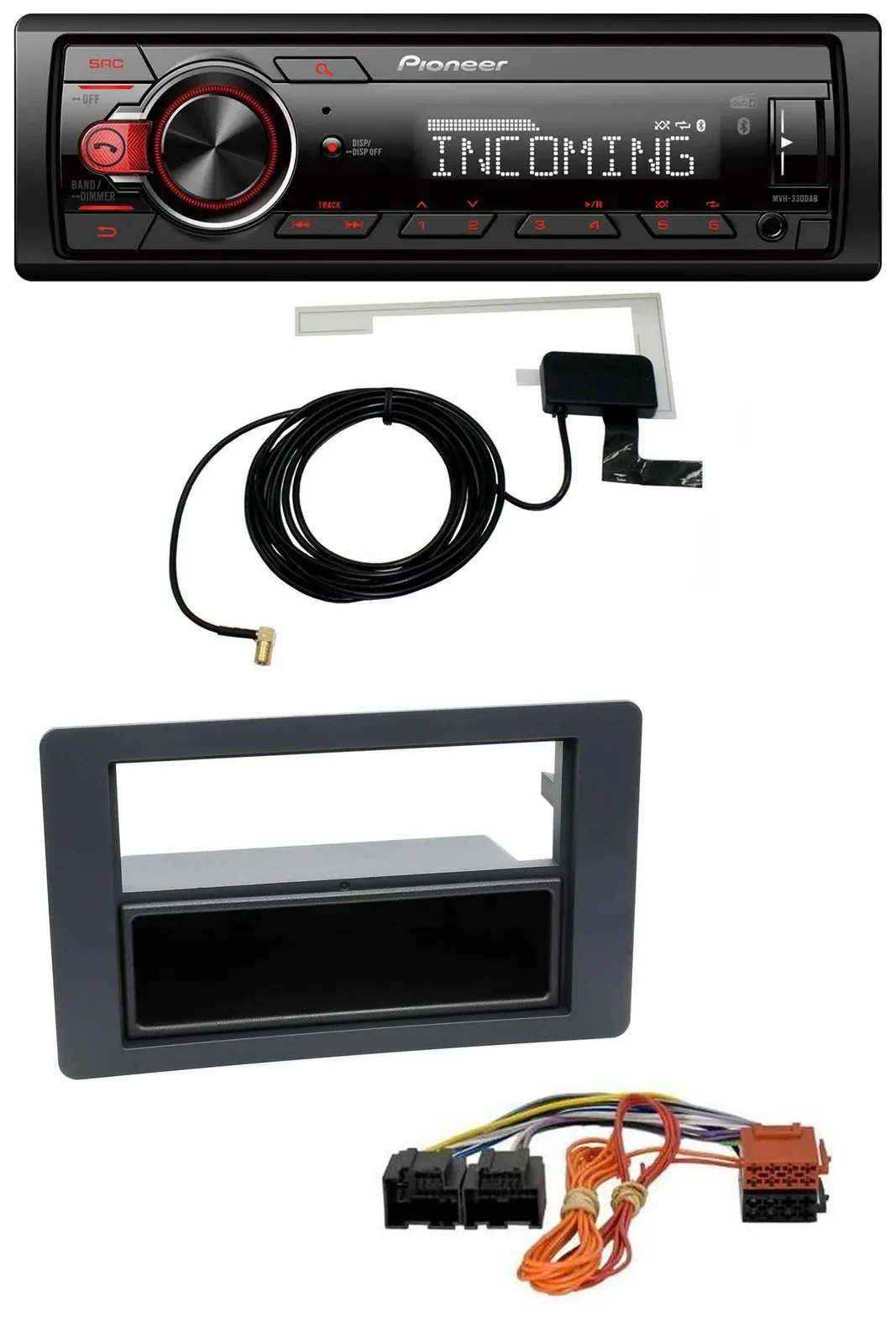Автомагнитола Pioneer USB MP3 DAB Bluetooth для Saab 9-5 (с 2005)