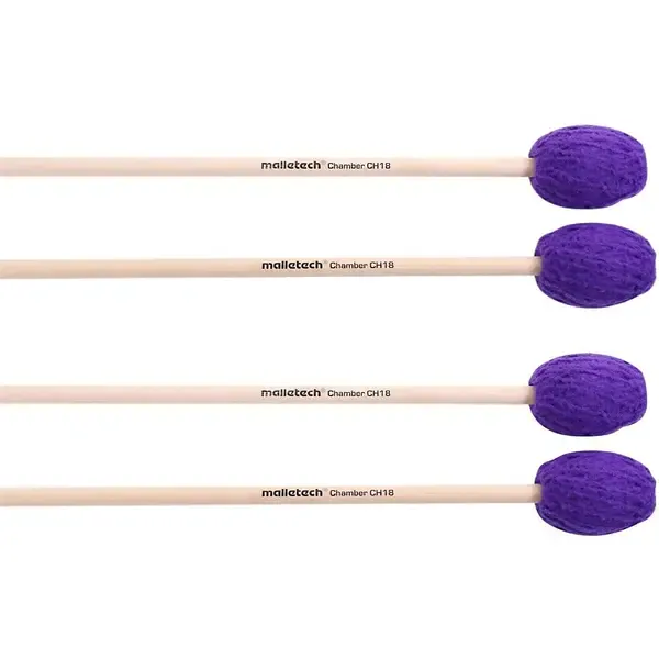 Палочки для маримбы Malletech Chamber Marimba Mallets Hard (2 пары)