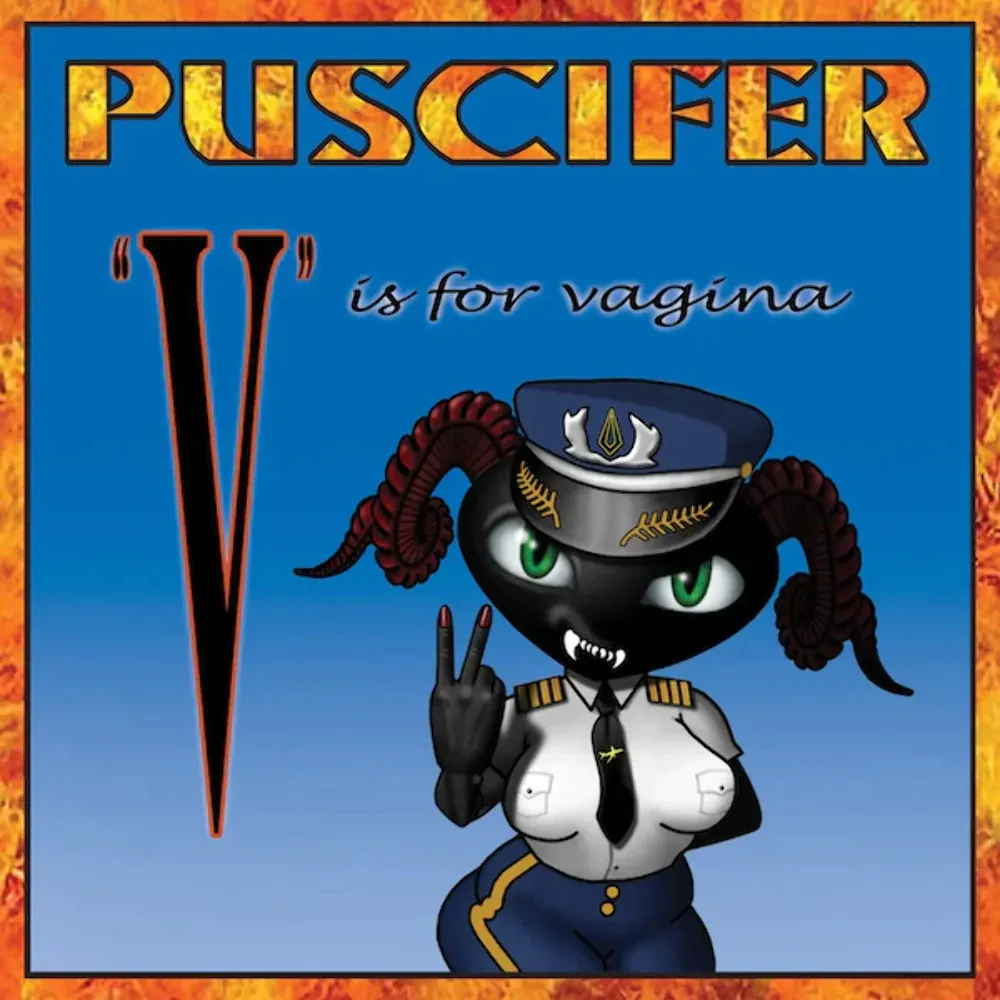Puscifer - V Is For Vagina [Blue w/ Black Smoke Vinyl] NEW Sealed Vinyl LP Album
