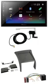 Pioneer DAB MP3 Bluetooth 2DIN USB Autoradio für Fiat Ducato (2002-2006)