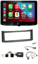 Kenwood Lenkrad USB DAB Bluetooth Autoradio für Smart ForFour W454 2004-2006 sch