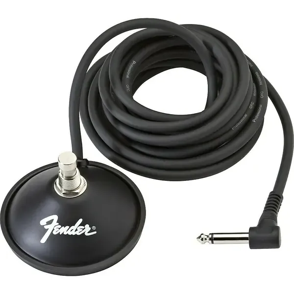 Футсвич Fender 1-Button Footswitch for Mustang and Blues Junior Amps Black