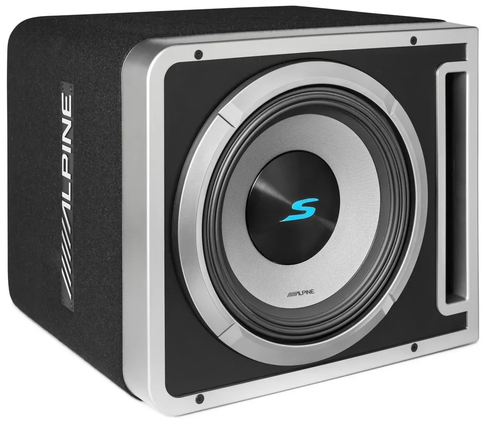 Alpine S2-SB12V 1800W Peak Loaded Single 12" Vented Subwoofer Enclosure
