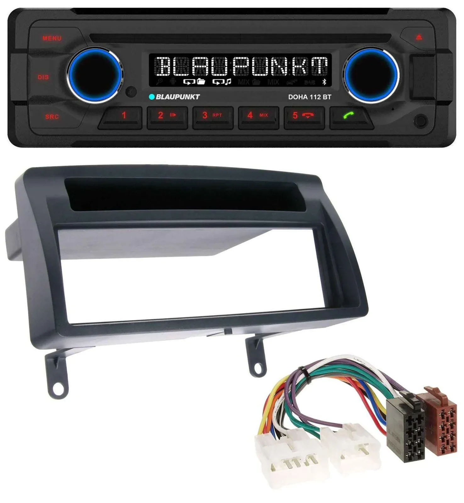Blaupunkt AUX MP3 CD Bluetooth USB Autoradio für Toyota Corolla E12 2003-2008 du