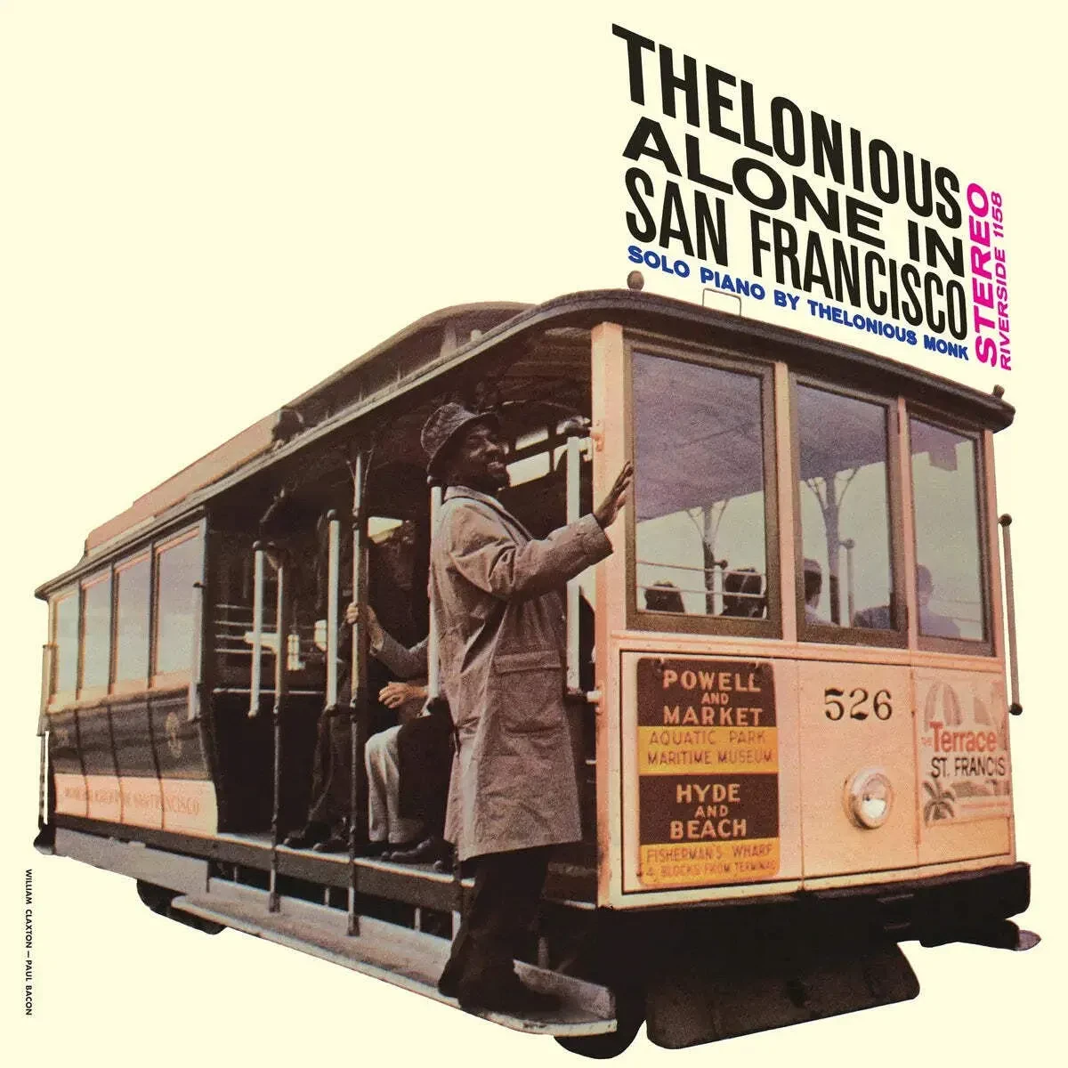 MONK THELONIOUS Thelonious Alone In San Francisco LP
